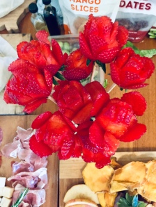 Strawberry roses.